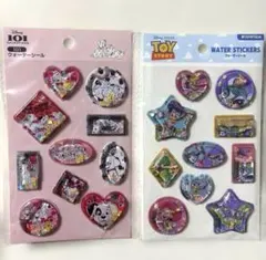 101匹わんちゃん トイストーリー ウォーターシール セリア