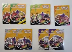 カラフルピーチ　オリジナルステッカー　9枚セット