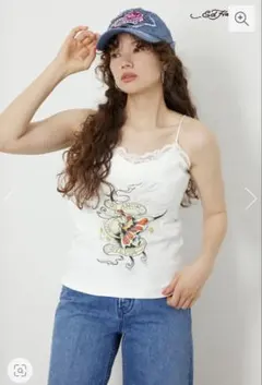 Ed Hardy)レースキャミソールプロフ必読のサムネイル