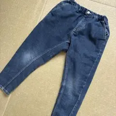branshes 濃紺デニムテーパードパンツ 130