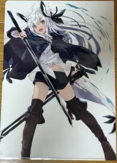 凪白みと先生 クリアファイル C95 white parabellum