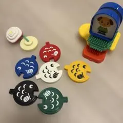 こどもちゃれんじ　 知育玩具 魚釣り/プッシュブロック