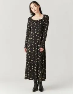 FRAY I.D フラワープリントボレロコンビキャミワンピース セットアップ