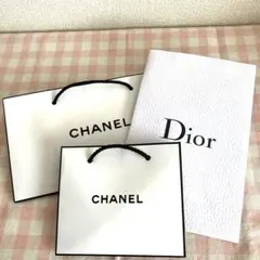 CHANEL Dior  ショップ袋
