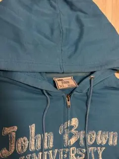 90s John Brown University パーカー XL