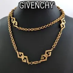 美品✨GIVENCHYジバンシィ、スクウェアレディースネックレス_658 