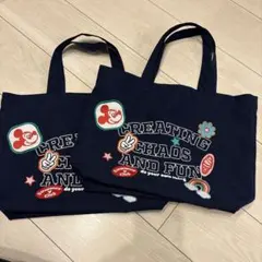 ディズニー　ミッキー　トートバッグ　2個