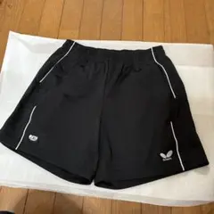 Butterfly ブラック ショートパンツ　サイズL