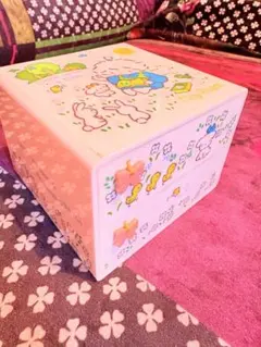 レトロな風の子さっちゃん2段引き出し 小物入れのサムネイル