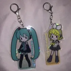 初音ミク＆鈴音リン　アクキー２セット