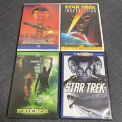「スター・トレック」 セル版DVD 4作品セット