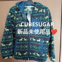 CUBE SUGAR フリースパーカージャケット Mサイズ
