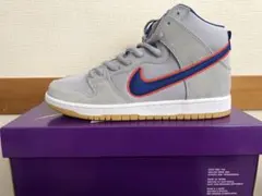 Nike SB Dunk High Rush Blue and Orange