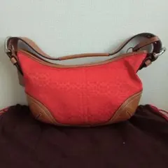 希少カラー✨ COACH コーチ シグネチャー 巾着バッグ Y2K アーカイブ