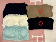 GU バッククロスバンドゥチューブトップ