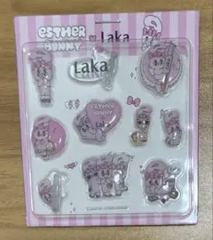 Esther Bunny ×Laka ボンボンドロップシール