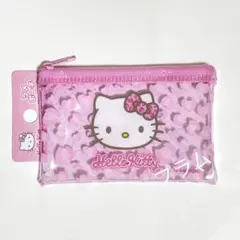 Sanrioサンリオ ハローキティ ラメポーチ ギャルキティヒョウ柄 豹柄