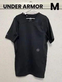 アンダーアーマー Rush コンプレッション ウェア 半袖 ブラック M メンズ