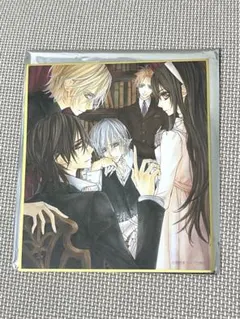 ヴァンパイア騎士 原画展 トレーディングミニ色紙 優姫＆枢＆零 樋野