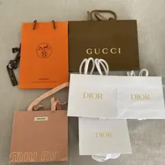 ショップ袋セット（GUCCI, Dior, LOEWE） LOEWE CELINE GUCCI Dior ショッパーセット - メルカリ