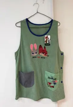 大人気　新品タグ付き　ズートピア　Zootopia ジュディ ニック エプロン