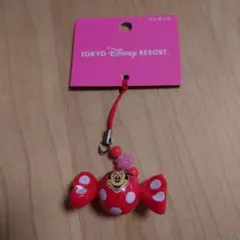 ミニーマウス キャンディ型ストラップ
