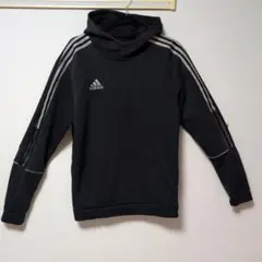adidas　MENS　パーカー　BLACK　Ｌsize