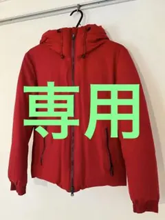 【EDIFICE】赤:ストレッチダウンジャケット