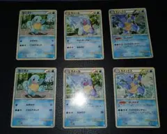 ポケモンカード ゼニガメ カメール カメックス 6枚セットのサムネイル