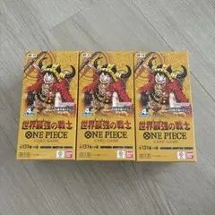 ONE PIECEカードゲーム 世界最強の戦士 OP-17 3BOX テープ付き - メルカリ
