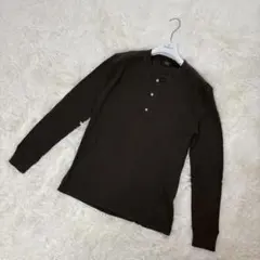 RRL ヘンリーネック キムタク着用 グランメゾン東京 ブラック&ホワイト