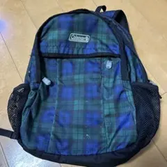 【再お値下げしました！】Coleman チェック柄kidsリュック②