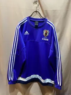 サッカー　日本代表　スウェットシャツ　サイズ　O adidasアディダス　キリン