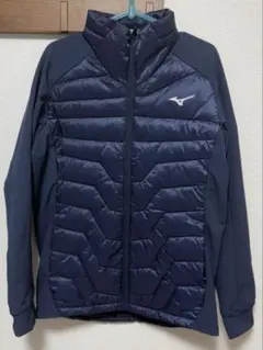 ✴︎極美品✴︎MIZUNO テックフィルハイブリッドジャケット M 濃紺
