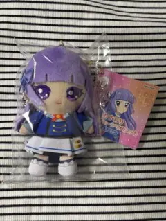 白樺リサ アイカツ ぬいぐるみ おすわりボールチェーンマスコット