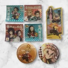 鬼滅の刃×コジマ 缶バッジ ステッカー
