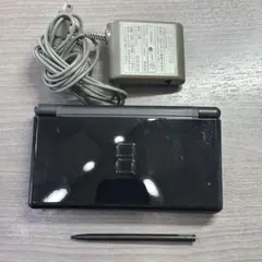 【動作良好】ニンテンドーDS Lite ジェットブラック 充電器・ペン付 セット