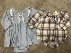 バースデイ　ロンパース　70