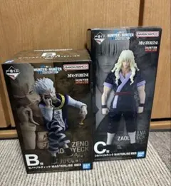 一番くじ　ハンターハンター　 B賞 ゼノ　C賞　シルバ　G賞 キルア