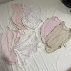 UNIQLOメッシュ肌着70 半袖＋ノースリーブ＋キャミソール6枚　まとめ売り