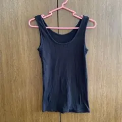 無印良品　黒 Mサイズ タンクトップ　未使用