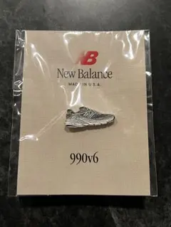 ニューバランス 990v6 ピンバッジ
