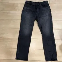 ユニクロ ストレートデニム ハイウエスト ウエスト71せんち