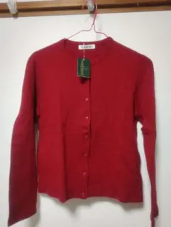 専用 NEWYORKER レッド カーディガン M