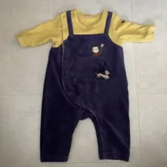 プティマイン　おさるのジョージロンパース