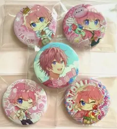 すとぷり　さとみ　缶バッジ　5個