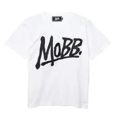 MOOBロゴ 半袖Tシャツ ホワイト