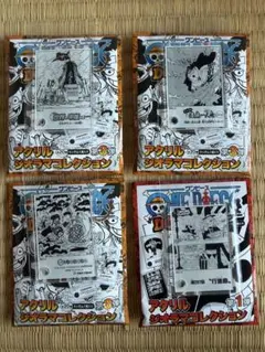 ONE PIECE アクリルジオラマコレクション 4点セット