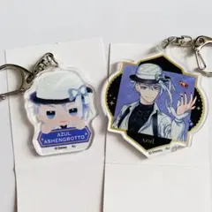 ツイステ トレーディングアクリルキーホルダー アズール