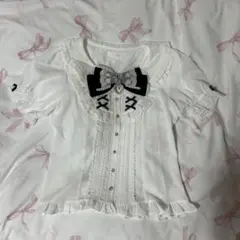 バックレースアップヨークブラウス LIZLISAのサムネイル